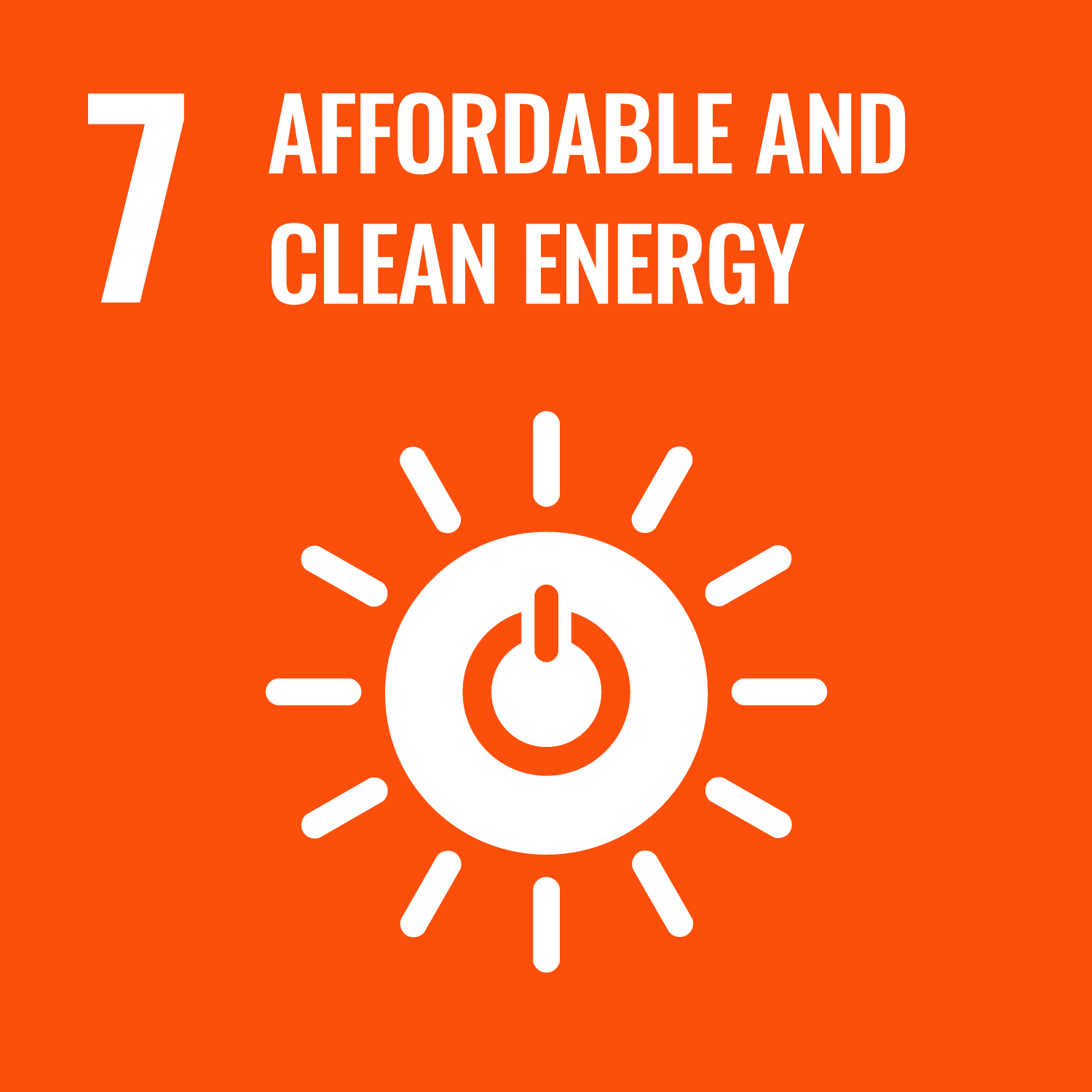 7 AFFORDABLE AND CLEAN ENERGY